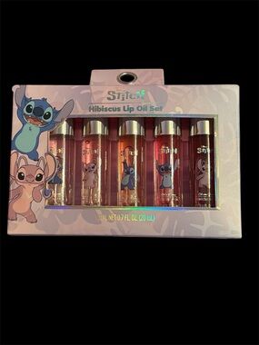 Disney Stitch Hibiscus Lip Oil Set